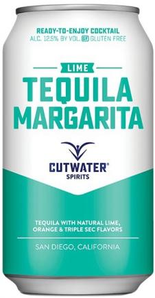 Cutwater Spirits - Lime Tequila Margarita (4 pack 355ml cans) (4 pack 355ml cans)