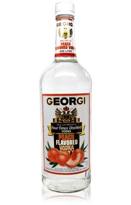 Georgi - Peach Vodka (1L) (1L)