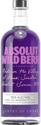 Absolut - Wild Berri Vodka (1L)