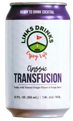 Links Drinks - Classic Transfusion Cocktail (355ml)