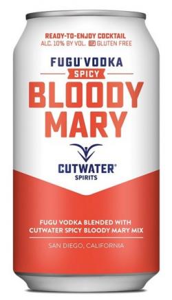 Cutwater Spirits - Fugu Vodka Spicy Bloody Mary (4 pack 355ml cans) (4 pack 355ml cans)