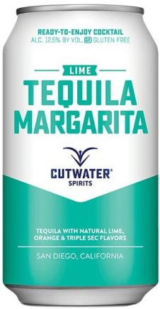 Cutwater Spirits - Lime Tequila Margarita (4 pack 355ml cans) (4 pack 355ml cans)