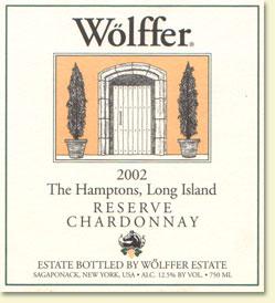 Wolffer Estate - Chardonnay Reserve NV