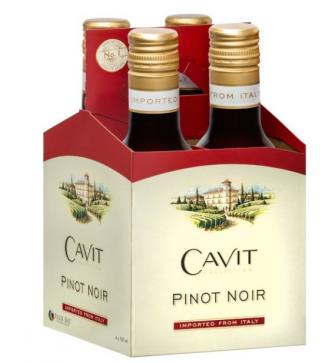 Cavit - Pinot Noir 4 Pack NV (4 pack 187ml)