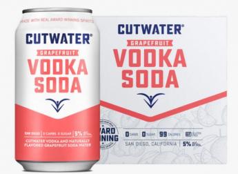 Cutwater - Grapefruit Soda (4 pack 355ml cans)
